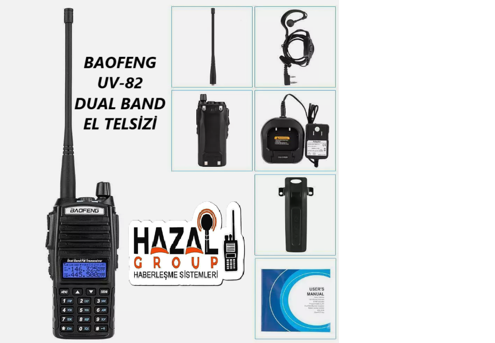 Baofeng UV-82 Dual Bant El Telsizi