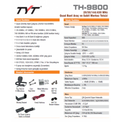 TYT TH-9800 Mobile Telsiz