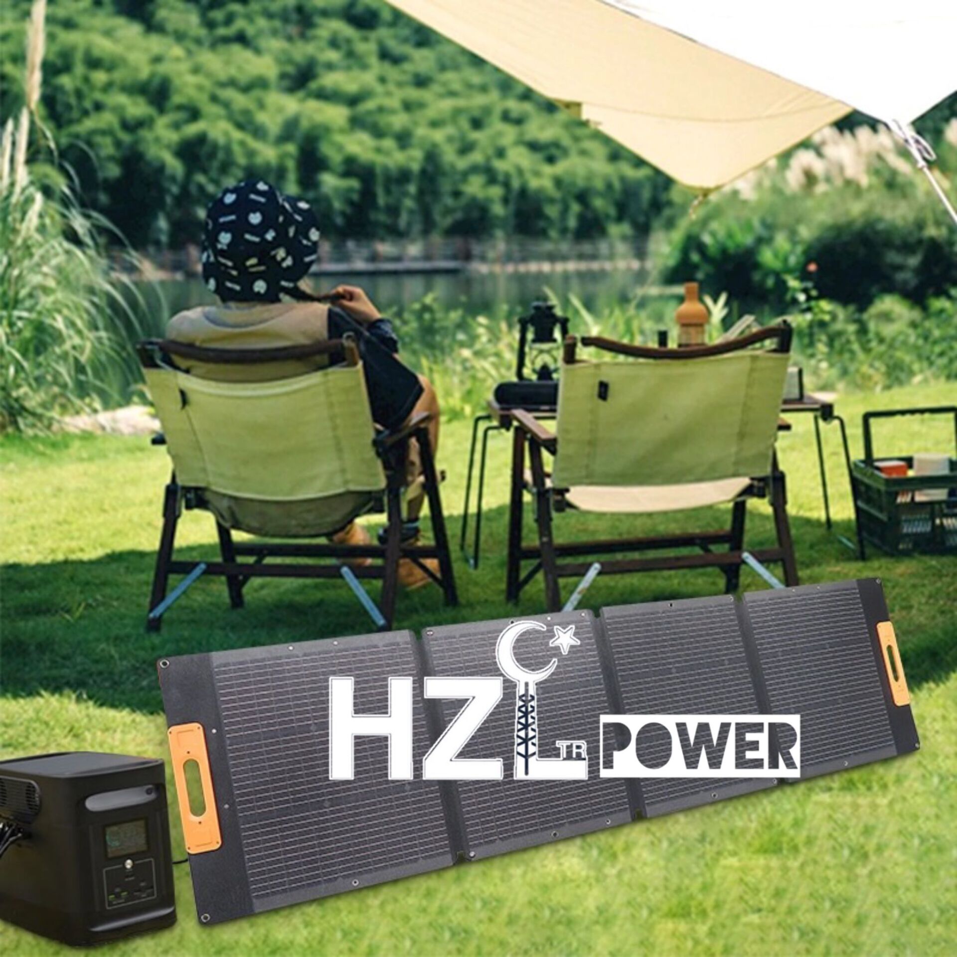 HZL POWER 210 Watt Katlanabilir güneş paneli